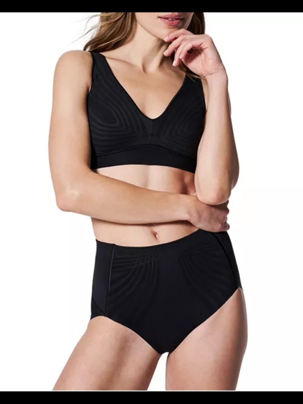 NWT | SPANX Haute Contour Shapewear Briefs In Black | Size MEDIUM